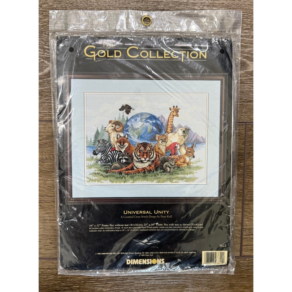 Dimensions Gold Collection Universal Unity Counted Cross Stitch Kit Sealed